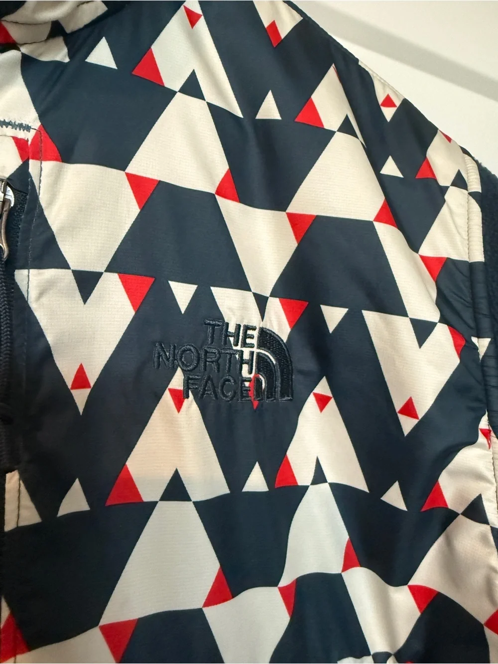 The North Face Fleece Aztec Full Zip Jacket Blue Men’s Small Women’s Medium